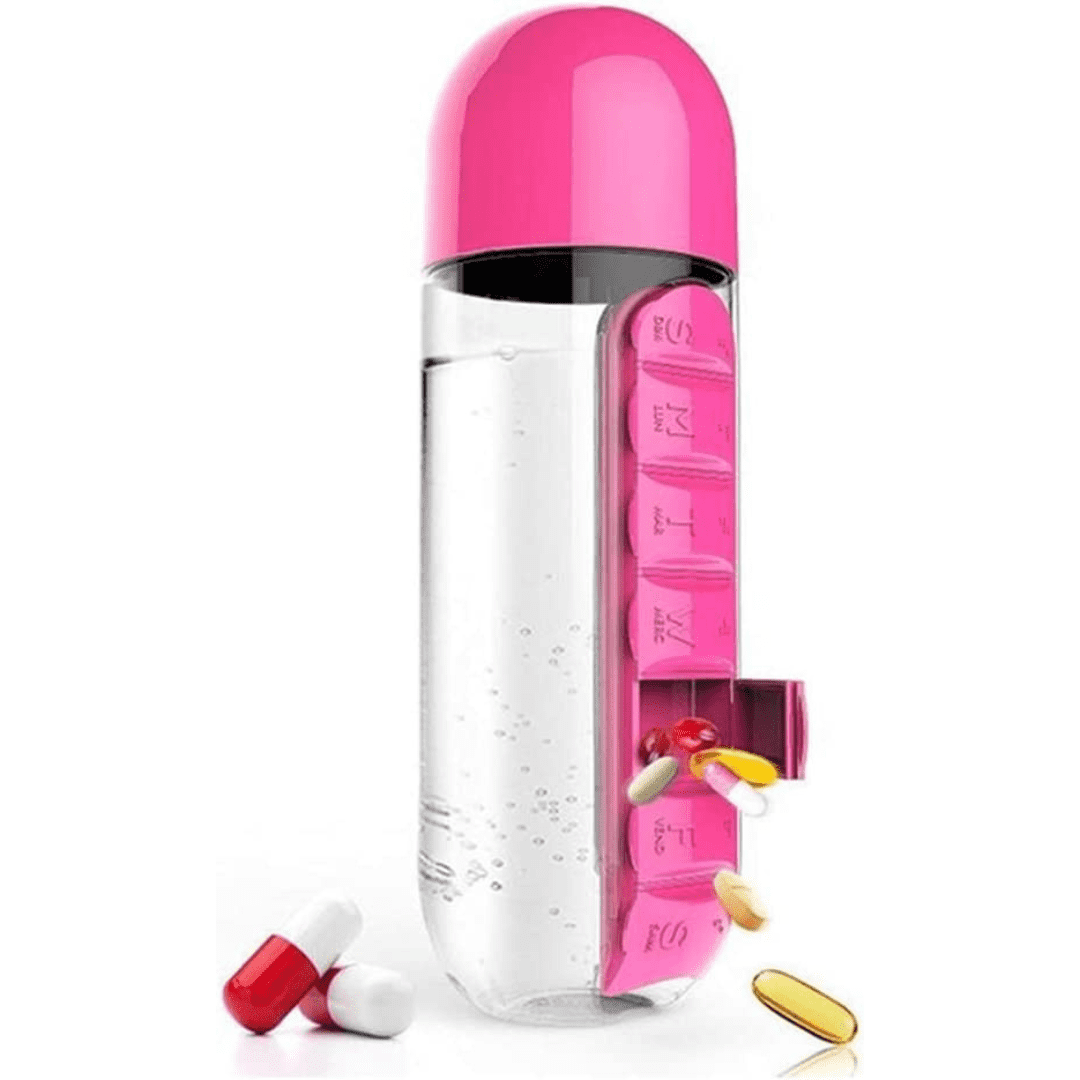 Termo pastillero rosa