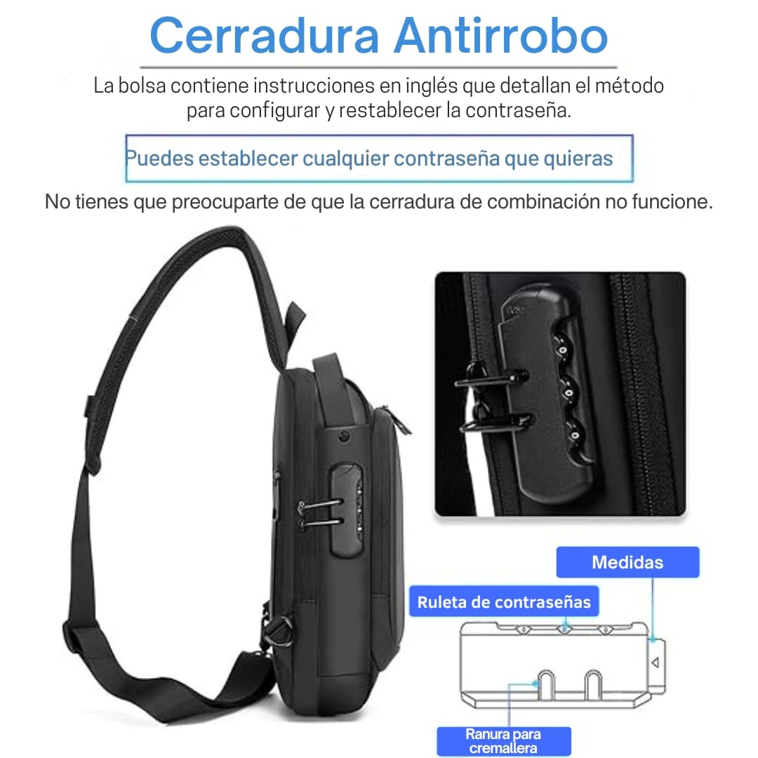 BOLSO DE SEGURIDAD ANTIRROBO