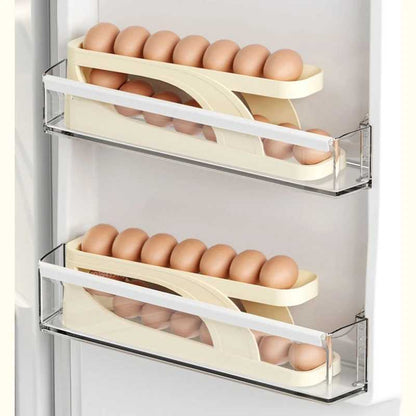 SOPORTE  ESTANTE DE HUEVOS CON DESPLAZAMIENTO AUTOMATICO