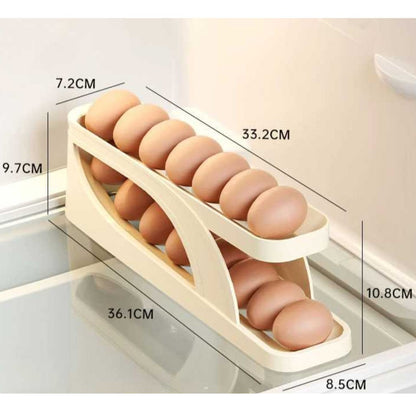 SOPORTE  ESTANTE DE HUEVOS CON DESPLAZAMIENTO AUTOMATICO