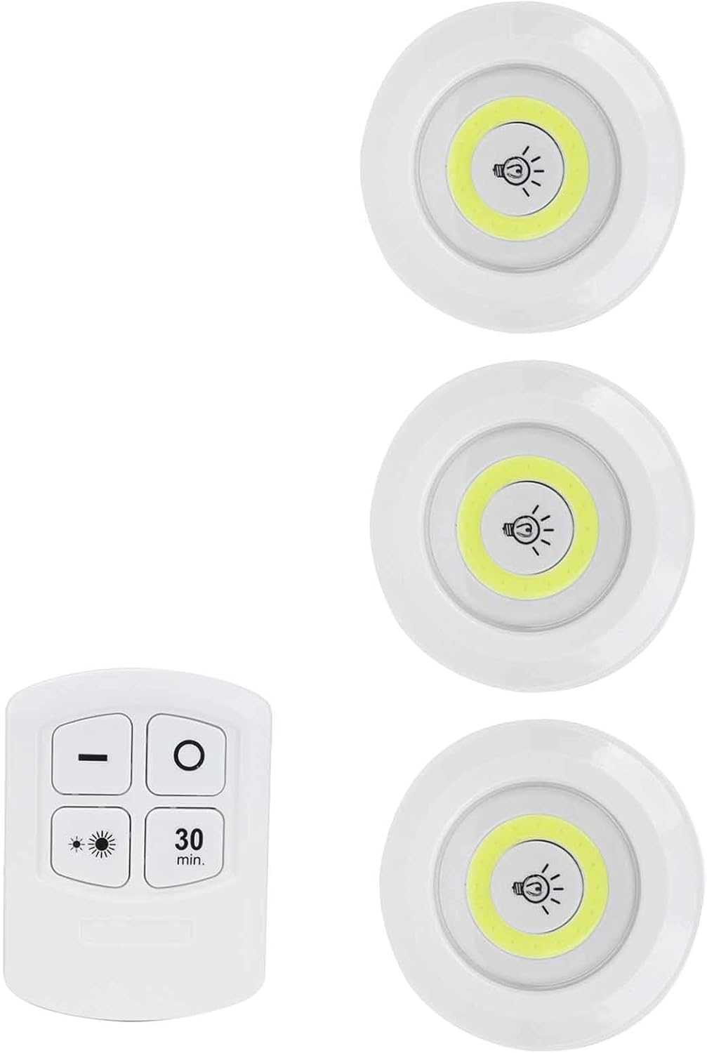 LUZ LED REGULABLE CON CONTROL REMOTO INALAMBRICO 3W