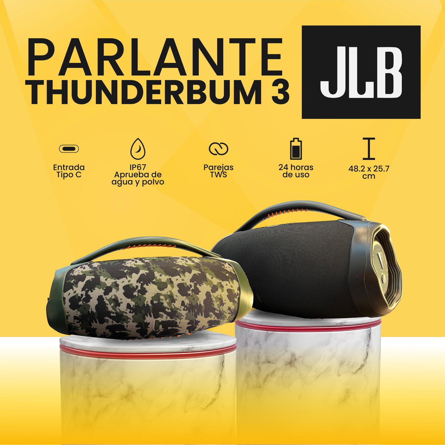 PARLANTE BIG BOOM BOX 3