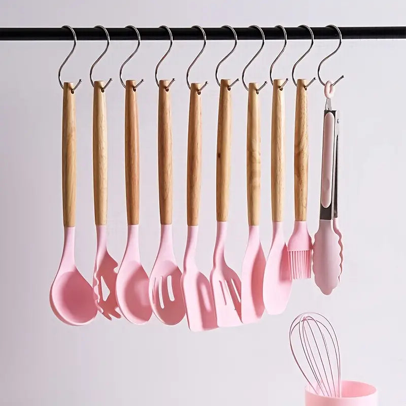 SET UTENCILIOS DE COCINA EN SILICONA